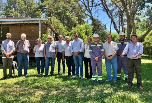 Puerto Yeruá inauguró su tendido de fibra óptica
